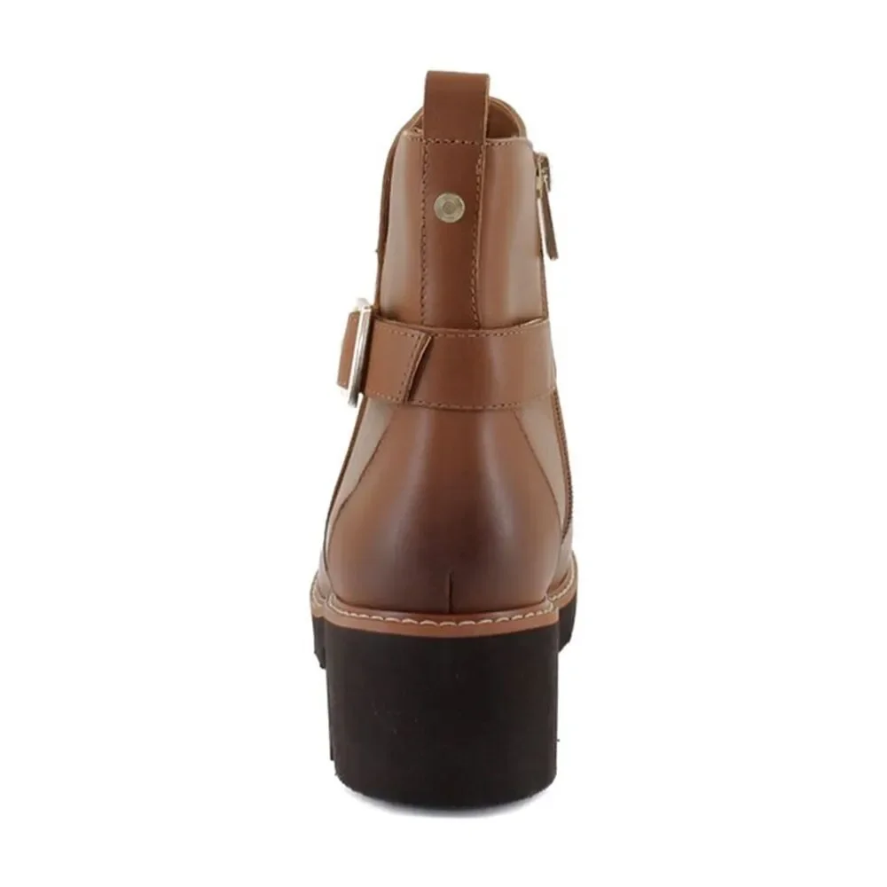 Naturalizer Delilah English Tea Brown Leather (Wide)